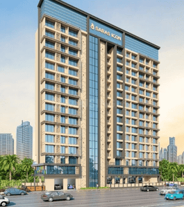 Image of 1375 Sq.ft 2 BHK Apartment / Flat for sale in Saras Icon, Seawoods, Navi Mumbai for Rs. 21300000