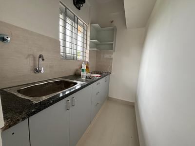 Kitchen Image of 490 Sq.ft 1 BHK Builder Floor for rent in C V Raman Nagar Bengaluru for Rs. 20000