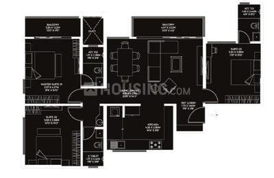Image of 1200 Sq.ft 2 BHK Apartment / Flat for sale in Tayal Envogue 2, Chinchwad, Pune for Rs. 11000000