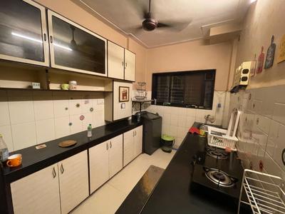 Kitchen Image of 1100 Sq.ft 2 BHK Apartment / Flat for rent in Andheri West Mumbai for Rs. 100000