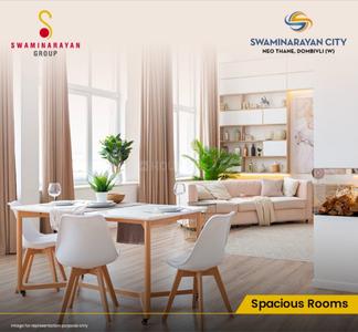 Living Room Image of 915 Sq.ft 2 BHK Apartment / Flat for sale in Swaminarayan City, Dombivli West Thane for Rs. 6700000