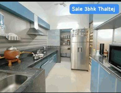 Kitchen Image of 2007 Sq.ft 3 BHK Apartment / Flat for sale in Ajmera Enigma, Thaltej Ahmedabad for Rs. 17000000