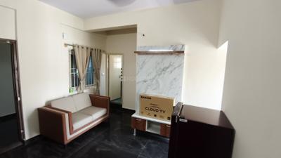 Living Room Image of 900 Sq.ft 2 BHK Builder Floor for rent in Mahadevapura Bengaluru for Rs. 37000