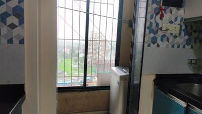 Kitchen Image of 780 Sq.ft 2 BHK Apartment / Flat for rent in Raunak City, Kalyan West Kalyan for Rs. 20500