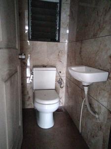 Common Bathroom Image of 700 Sq.ft 1 BHK Apartment / Flat for sale in Niharika Absolute, Kharghar Navi Mumbai for Rs. 6000000