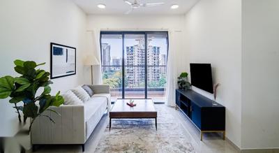 Living Room Image of 800 Sq.ft 2 BHK Apartment / Flat for sale in Godrej Urban Park, Powai Mumbai for Rs. 23500000