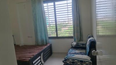 Bedroom Image of 1530 Sq.ft 3 BHK Apartment / Flat for rent in Dev Prayag, Motera Ahmedabad for Rs. 25000