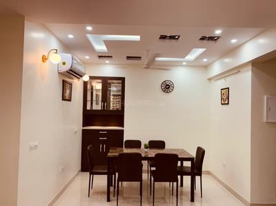 Hall Image of 1800 Sq.ft 3 BHK Apartment / Flat for rent in Shalimar Oneworld Vista, Gomti Nagar Lucknow for Rs. 60000