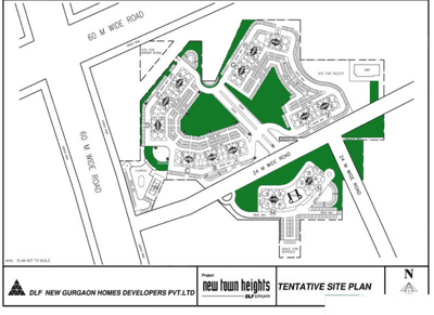 Image of 2200 Sq.ft 3 BHK Apartment / Flat for sale in DLF New Town Heights 1, Sector 86, Gurgaon for Rs. 20000000