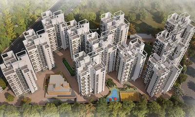 Image of 1020 Sq.ft 2 BHK Apartment / Flat for sale in Rama Celestial City Phase II Building I J K, Ravet, Pune for Rs. 7500000