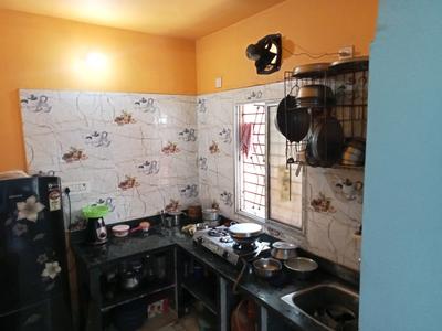 Kitchen Image of 750 Sq.ft 2 BHK Apartment / Flat for sale in New Barrakpur Kolkata for Rs. 2100000