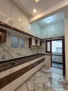 Kitchen Image of 1000 Sq.ft 2 BHK Builder Floor for rent in HSR Layout Bengaluru for Rs. 34000