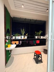 Balcony Image of 1192 Sq.ft 3 BHK Apartment / Flat for sale in Arrah Kalinagar Durgapur for Rs. 6200000