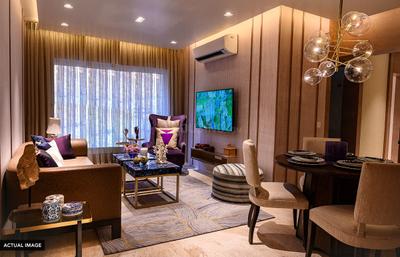 Hall Image of 1350 Sq.ft 3 BHK Apartment / Flat for rent in Evershine Millennium Paradise, Kandivali East Mumbai for Rs. 70000