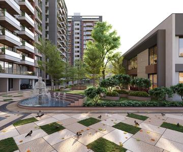 Image of 1944 Sq.ft 3 BHK Apartment / Flat for sale in Revanta Fortune 2, Raysan, Gandhinagar for Rs. 7992000