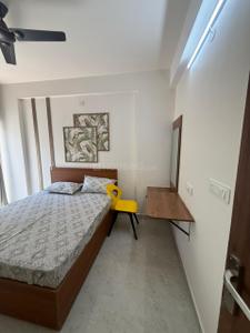 Bedroom Image of 650 Sq.ft 1 BHK Apartment / Flat for rent in Brookefield Bengaluru for Rs. 30000