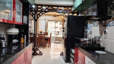 Kitchen Image of 1600 Sq.ft 3 BHK Apartment / Flat for rent in R R Casa Mia A, Undri Pune for Rs. 45000