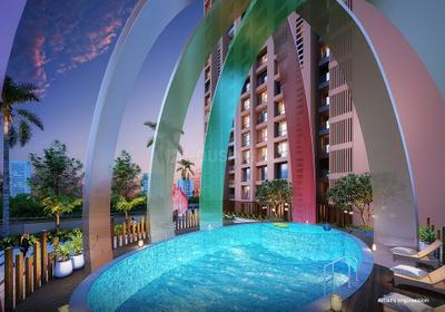 Image of 2000 Sq.ft 4 BHK Apartment / Flat for sale in Codename Cloud City, Kharghar, Navi Mumbai for Rs. 19900000