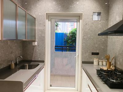 Kitchen Image of 888 Sq.ft 2 BHK Apartment / Flat for sale in Arihant Avanti Phase II, Shilgaon Thane for Rs. 6500000
