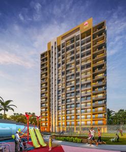 Image of 710 Sq.ft 1 BHK Apartment / Flat for sale in Season Sahara Building No 4 And 5, Kalyan East, Kalyan for Rs. 4500000