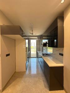 Kitchen Image of 750 Sq.ft 1 BHK Apartment / Flat for rent in My Home Abhra, Madhapur Hyderabad for Rs. 15000