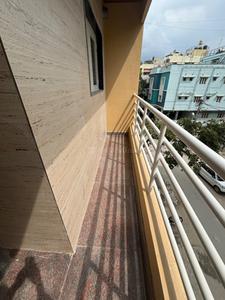 Balcony Image of 1200 Sq.ft 2 BHK Builder Floor for rent in HSR Layout Bengaluru for Rs. 65000