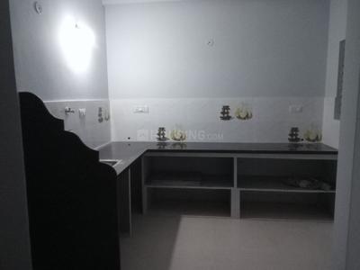 Kitchen Image of 1000 Sq.ft 2 BHK Builder Floor for rent in Mahalakshmi Nagar Indore for Rs. 16000