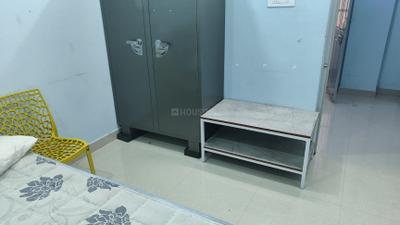 Bedroom Image of 610 Sq.ft 1 RK Apartment / Flat for rent in Gachibowli Hyderabad for Rs. 20000