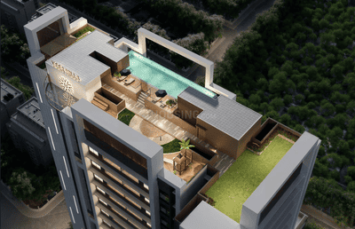 Image of 648 Sq.ft 1 BHK Apartment / Flat for sale in Veer Hills, Thane West, Thane for Rs. 10500000