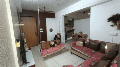 Living Room Image of 1530 Sq.ft 3 BHK Penthouse for sale in Turquoise Blu, Shela Ahmedabad for Rs. 9600000