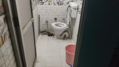 Bathroom Image of 950 Sq.ft 1 RK Builder Floor for rent in Kharar Mohali for Rs. 8000