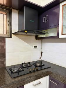 Kitchen Image of 508 Sq.ft 1 BHK Apartment / Flat for rent in Thane West Thane for Rs. 30500