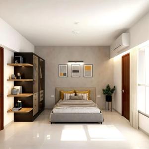 Bedroom Image of 962 Sq.ft 2 BHK Apartment / Flat for sale in Godrej Aqua Vista, Mundhwa Pune for Rs. 9900000