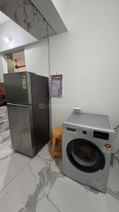 Kitchen Image of 1010 Sq.ft 2 BHK Apartment / Flat for rent in Vision Greenville, Hadapsar Pune for Rs. 40000