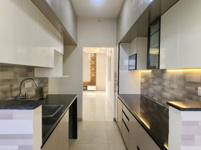 Kitchen Image of 1250 Sq.ft 3 BHK Apartment / Flat for rent in Prestige Jindal City, Anchepalya Bengaluru for Rs. 45000