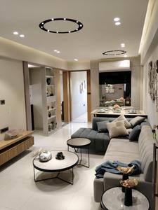 Living Room Image of 1249 Sq.ft 2 BHK Apartment / Flat for sale in Solitaire Vista, Gota Ahmedabad for Rs. 6200000