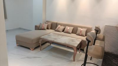 Living Room Image of 950 Sq.ft 1 BHK Builder Floor for rent in Sector 42 Gurgaon for Rs. 48000