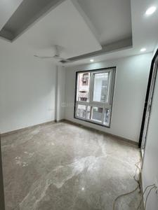 Bedroom Image of 1125 Sq.ft 3 BHK Builder Floor for rent in Chittaranjan Park New Delhi for Rs. 75000