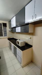 Kitchen Image of 1100 Sq.ft 2 BHK Apartment / Flat for rent in Agarwal Aditya Mega City, Indirapuram Ghaziabad for Rs. 26000