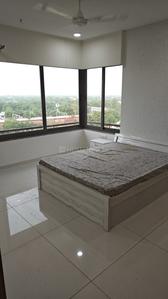Bedroom Image of 2350 Sq.ft 3 BHK Apartment / Flat for rent in Shivalik Green View, Shantigram Ahmedabad for Rs. 60000