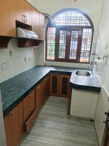 Kitchen Image of 1200 Sq.ft 2 BHK Builder Floor for rent in Palam Vihar Gurgaon for Rs. 31000