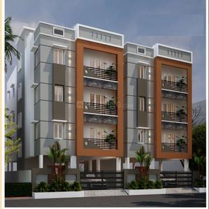 Building Image of 930 Sq.ft 2 BHK Apartment / Flat for sale in Pallavaram Chennai for Rs. 7400000