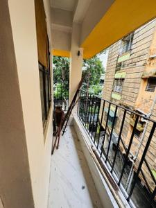 Balcony Image of 740 Sq.ft 2 BHK Apartment / Flat for sale in Bansdroni Kolkata for Rs. 4000000