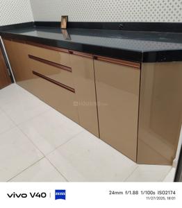 Kitchen Image of 446 Sq.ft 1 BHK Apartment / Flat for rent in Lodha Amara Wing 40 and 41, Thane West Thane for Rs. 30000