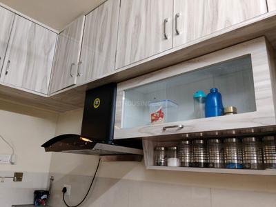 Kitchen Image of 760 Sq.ft 2 BHK Apartment / Flat for rent in Puraniks Aldea, Mahalunge Pune for Rs. 50000