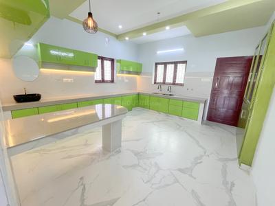 Kitchen Image of 1000 Sq.ft 2 BHK Independent House for sale in Thazhambur Chennai for Rs. 7000000