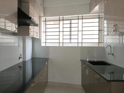 Kitchen Image of 569 Sq.ft 1 BHK Apartment / Flat for rent in K R Puram Bengaluru for Rs. 20000