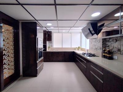 Kitchen Image of 4845 Sq.ft 4 BHK Penthouse for sale in NR Orchid Gardenia, Jakkur Bengaluru for Rs. 70000000