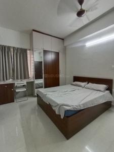 Bedroom Image of 500 Sq.ft 1 BHK Apartment / Flat for rent in Madhapur Hyderabad for Rs. 27000
