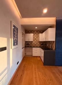 Kitchen Image of 580 Sq.ft 1 BHK Apartment / Flat for rent in Veera Prestige, Candolim Goa for Rs. 55000